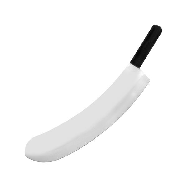 Coltello mezzaluna - Lama: 450mm - dritta - acciaio inox