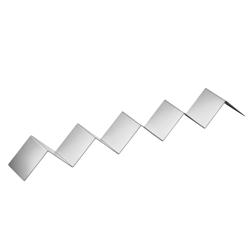 Snackdisplay - met 4 vakken - RVS - 570x170x45mm