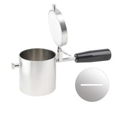 Piastre intercambiabili per cuoci tartellette SEPUMFGE-OK - compatibile con SEPUMFGE-OK#KSEPGE3 & SEPUMFGE-OK#KSEPGE4 - con coperchio; con pressore e guarnizione; acciaio inox