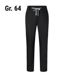 KARLOWSKY | Heren Modern Stretch Chino Broek - Zwart - maat: 64