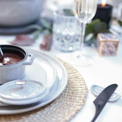 STAUB | DINING LINE - Veitsituki - 4 kpl - Keraaminen - Valkoinen tryffeli	