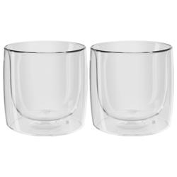 (2) ZWILLING | Sorrento Bar Whisky Glass Set – 270 ml - double‑walled borosilicate