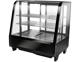 Vitrina Vitrina Refrigerada Mesa 100 Litros / Negra