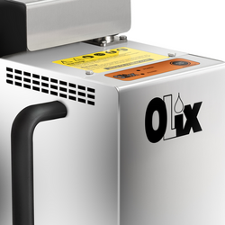 OLIX | L Filtru portabil pentru ulei de prăjit - 100 litri/minut - pentru frigidere de la 20 litri în sus