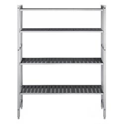 Estrado de arrumação em alumínio - 1620x460mm - capacidade de carga: 900kg