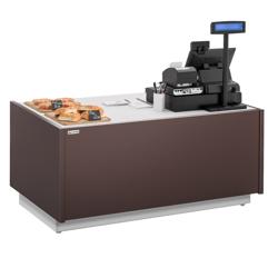 Commercial Checkout Counter RIGA - LED, 1995 mm Width, 35 W, Riga Series