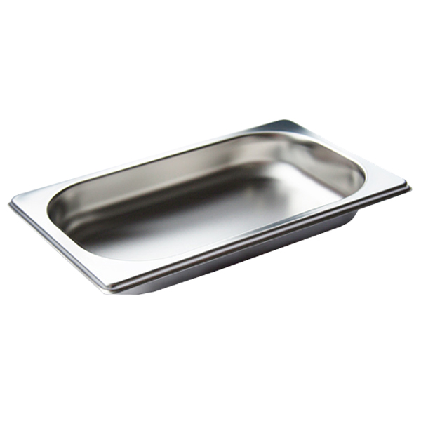 Paslanmaz çelik GN 1/4 Küvet – Yükseklik: 20 mm