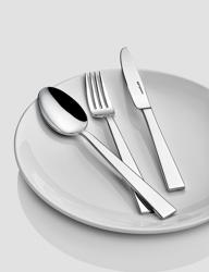 (12 pieces) Luca Dessert Spoon Set – 18/10 stainless steel - 140 mm length - 2.5 mm thick