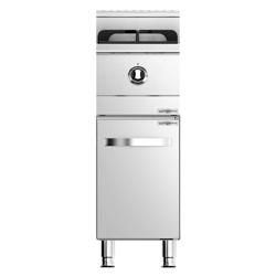 Fogão a gás - 1 queimador - 6,5 kW - incluindo armário baixo