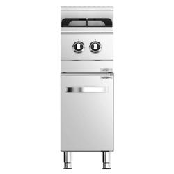 Gasfornuis - 400x600x900mm - 6,5 kW - 2-pits