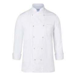 (6 sztuk) KARLOWSKY | bluza kucharska Basic- Biały - Rozmiar: XXL	