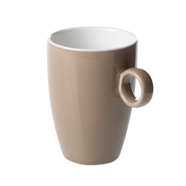 (6 adet) BART COLOUR CAFE - Kahve fincanı - 230ml - Kahverengi