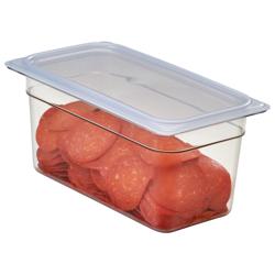 (6 adet) CAMBRO | Polipropilen GN kapak 1/3 - hava geçirmez - yarı saydam
