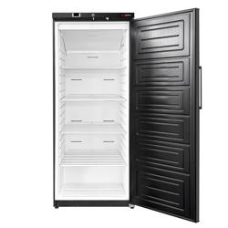 Compatto Armadio refrigerato professionale in acciaio inox ECO - 400L - Statico - 1 porta - con 5 griglie - Nero