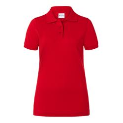 (6 stuks) KARLOWSKY | Dames Werkkleding Poloshirt Basic - Rood - maat: XS