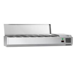 Opzetkoelvitrine ECO - 1500x335mm - 7x GN 1/4
