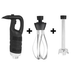 Blender ręczny włącznie ramieniem miksującym 300mm & trzepaczką - 650 W - 1 prędkość	