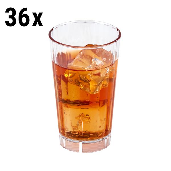 (36 st) CAMBRO | HUNTINGTON® - Drickskopp - 237 ml - Transparent