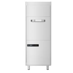 Mașină de spălat oale profesională cu pereți dubli - cu încărcare frontală - coș 570x620 mm - control digital - 11,35 kW - cu pompă pompă detergent & pompă pompă clătire