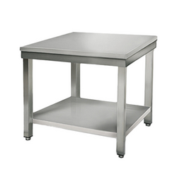 Worktable ECO Stainless steel- 800x600mm - with undershelf without upstand
