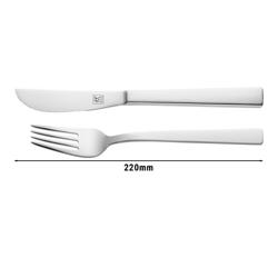 ZWILLING | CENA - Juego de cubiertos para pizza - 2 piezas - pulido