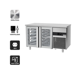 Soğutmalı Tezgah PREMIUM -1400x700mm - 2 cam  kapılı