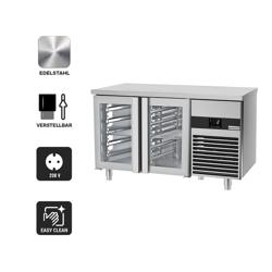 طاولة مبردة PREMIUM - 1400x700mm - مع 2 باب زجاجي