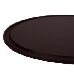 (12 kpl) Pizzalevy polyeteenistä - Ø 360mm - mehu-uralla varustettuna