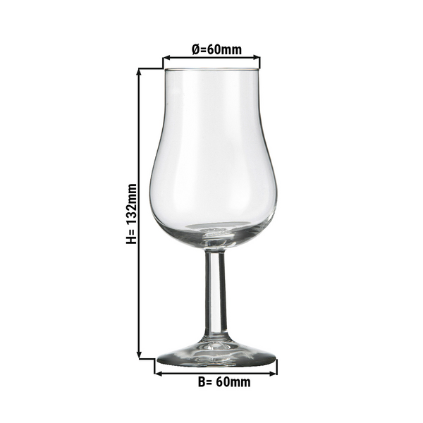 (6 db) Borospohár - PARIS - 130 ml