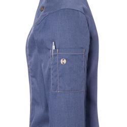 (6 stuks) KARLOWSKY | Dames Koksjas Jeans Stijl - Vintage Blauw - Maat: 42