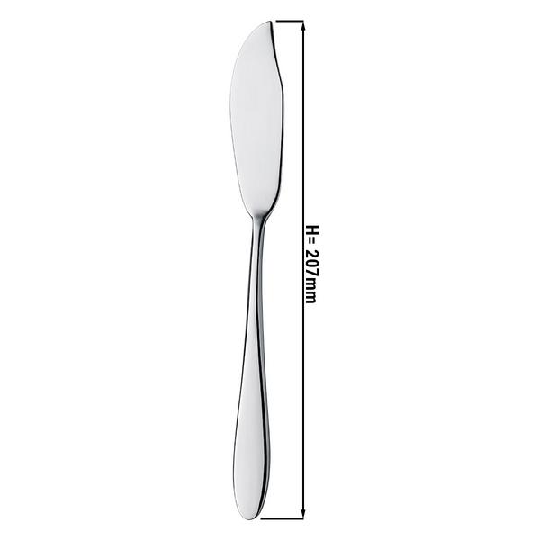(12 pcs) Table knife Leandro - 18/10 stainless steel - 207mm