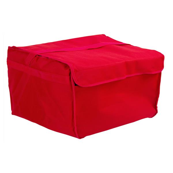 Pizzabag / Borsa termica per pizza - per 8 Pizze formato famiglia - 60x40cm - Rosso