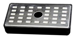Station café (pour 1 verseuse isotherme (Ø≤190mm)) - avec rangements - Plastique - 435x330x145mm - incl. bac d'égouttage & insert plastique réglable