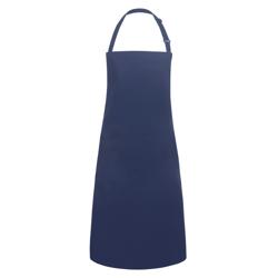 KARLOWSKY | Tablier à bavette hydrofuge Basic - avec boucle - Bleu	