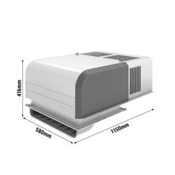 Takmonterat frysaggregat - Typ Monoblock - maximalt för 8,3 m³ - Skyddsklass IP 20