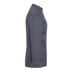 KARLOWSKY | Damska bluza kucharska   Styl dżinsowy - czarna w stylu Vintage - Rozmiar: 34	