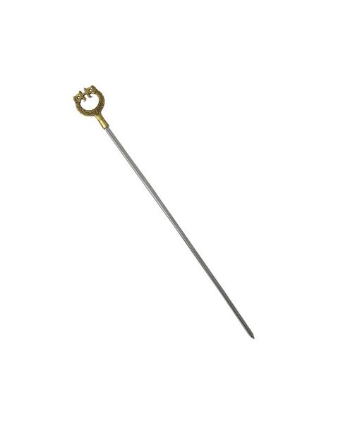 (50 st) Grillspett/köttspett - Kisa Motifli Sis - rostfritt stål - 33 cm - 6x2 mm