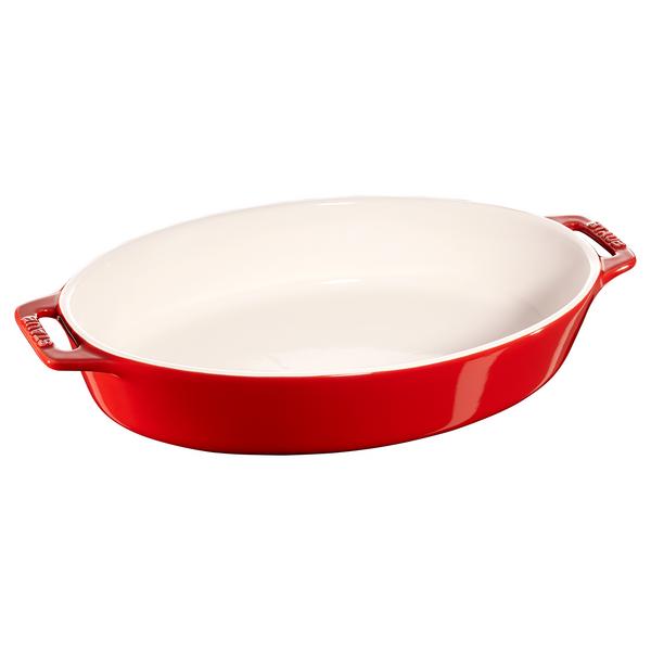 STAUB | CERAMIQUE - Tepsija za pečenje - 300 mm - Keramika - Crvena boja trešnje 