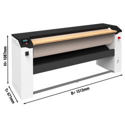 Електричний прасувальний каток 1000 мм - 25 кг/год