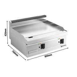 Elektro Bratplatte - 7,1 kW - Glatt