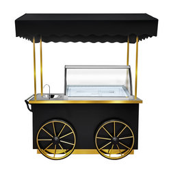 Furgoneta de helados móvil con mostrador de helados / furgoneta de helados - 1,7 m