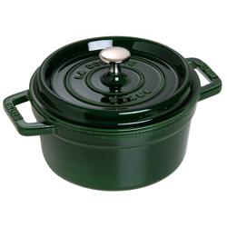 STAUB | LA COCOTTE - Kookpot - Ø 180mm - Gietijzer - Basilicumgroen