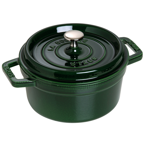 STAUB | LA COCOTTE - Cocotte - Ø 180mm - Żeliwo - Bazyliowa zieleń	