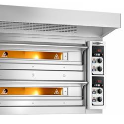 Commercial Electric pizza oven - 6+6x 33cm - Manual