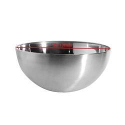 (12 buc) Bol de amestecare - Oțel - Ø 130 mm - stivuibil; compatibil mașină de spălat vase