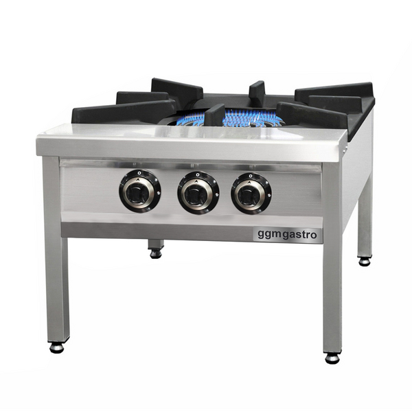 Fogão a gás - 3x queimador (31 kW)