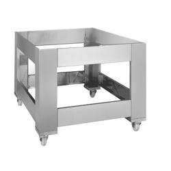 Postolje - 1450x920x610 mm | 65 kg - nehrđajući čelik | s kotačima - za pizza pećnice - kompatibilno s PEZ630G