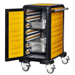 Professional Mobile Food Warming Cabinet 14 × GN 1/1