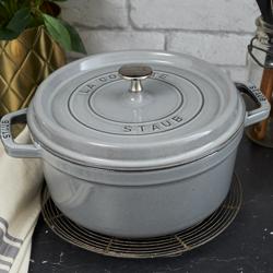 STAUB | LA COCOTTE - Kookpot - Ø 200mm - Gietijzer - Grafietgrijs