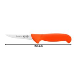 (10 pieces) F. DICK | ErgoGrip Boning Knife – 100 mm Blade - Orange Handle